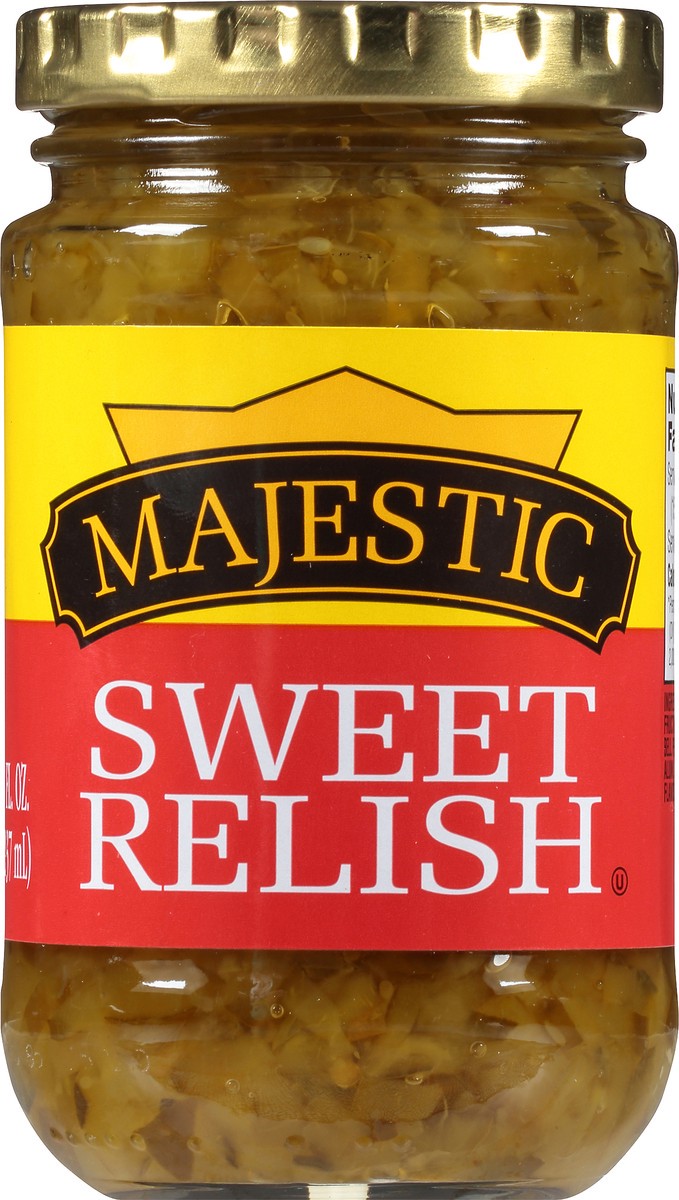 slide 3 of 8, Majestic Sweet Relish 8 fl oz Jar, 8 fl oz