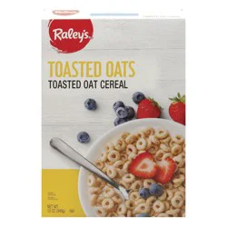Raley's Toasted Oats Cereal 12 oz