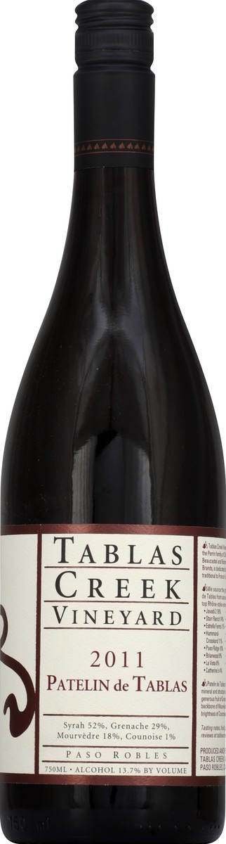 slide 3 of 3, Tablas Creek Vineyard Patelin de Tablas 750 ml, 750 ml