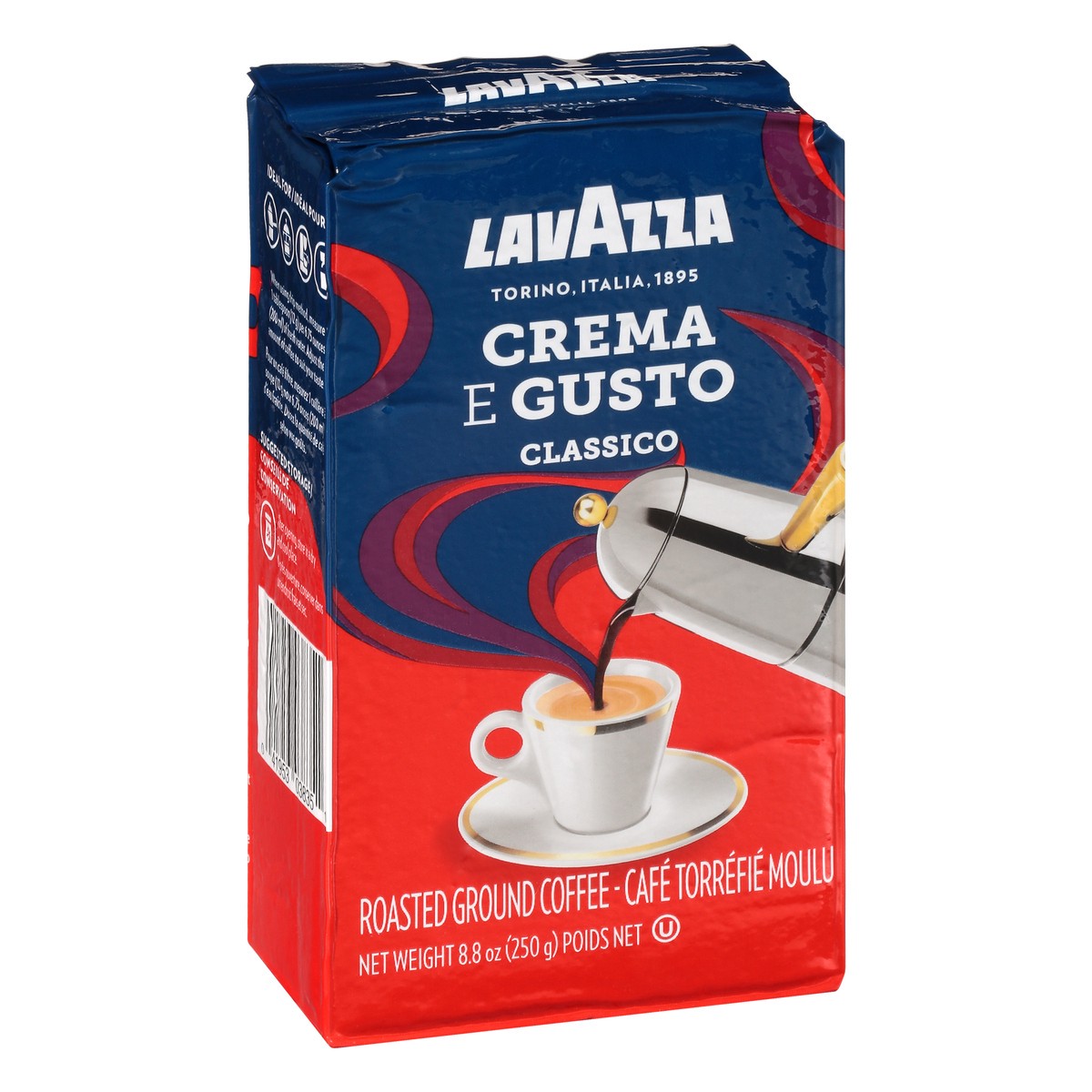 slide 9 of 11, Lavazza Roasted Ground Classico Coffee 8.8 oz, 8.8 oz