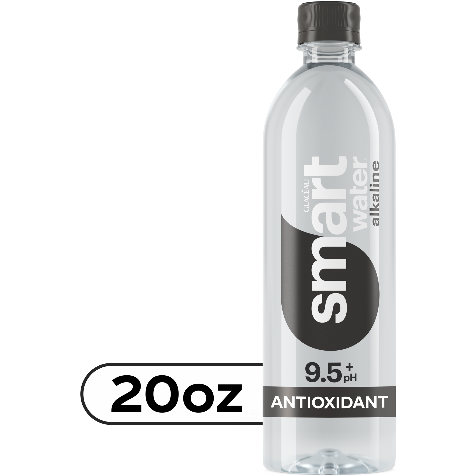 slide 1 of 10, Glaceau Smartwater Alkaline With Antioxidant Bottle, 20 fl oz, 20 oz