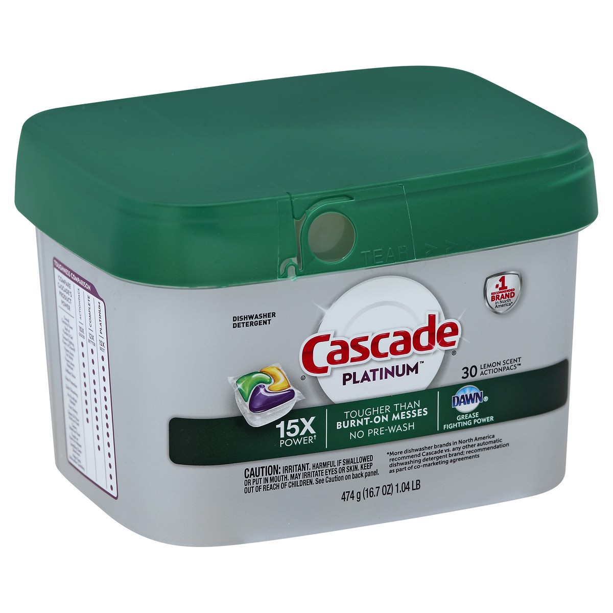 slide 1 of 10, Cascade Dishwasher Detergent 30 ea, 30 ct