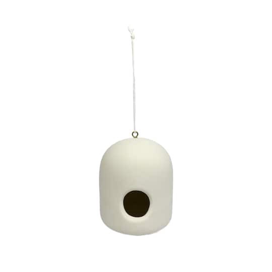 slide 1 of 6, Mini Dome Ceramic Birdhouse By Make Market, 3 in x 3 in x 3.5 in