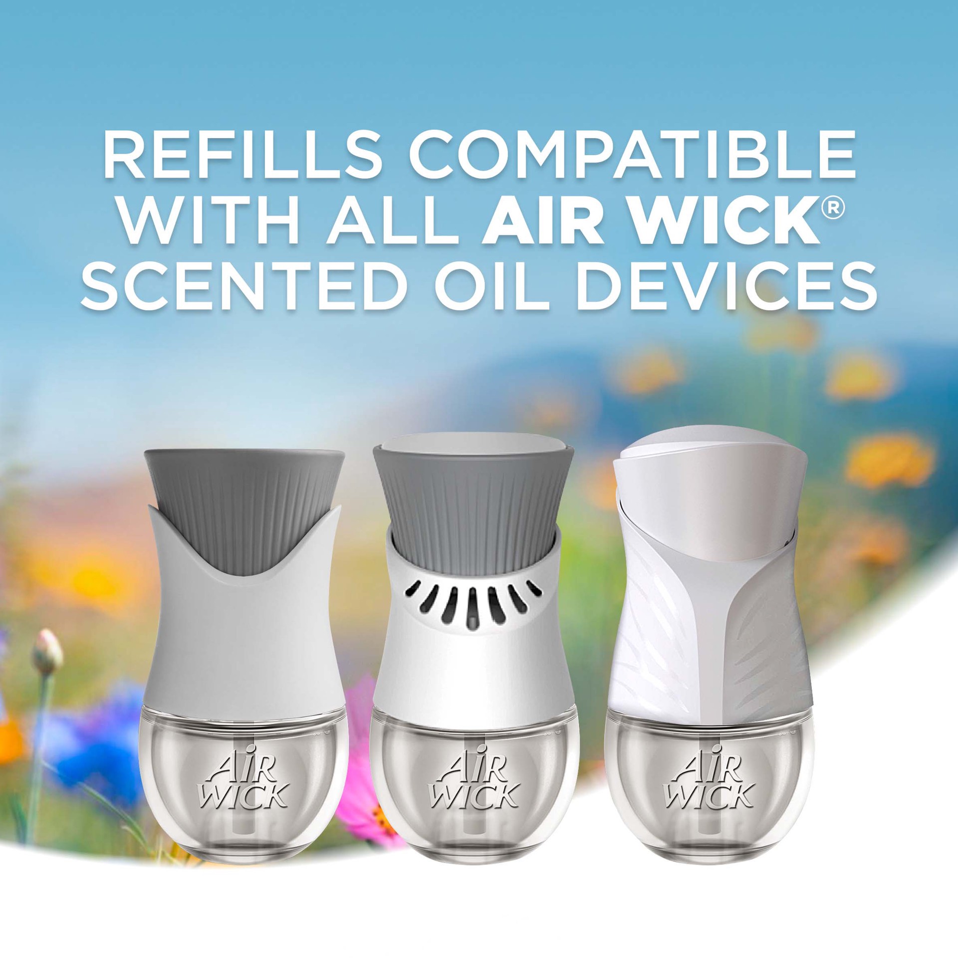 slide 2 of 3, Air Wick Essential Oils Fresh Linen Scented Oil Refills 3 ea, 3 ct