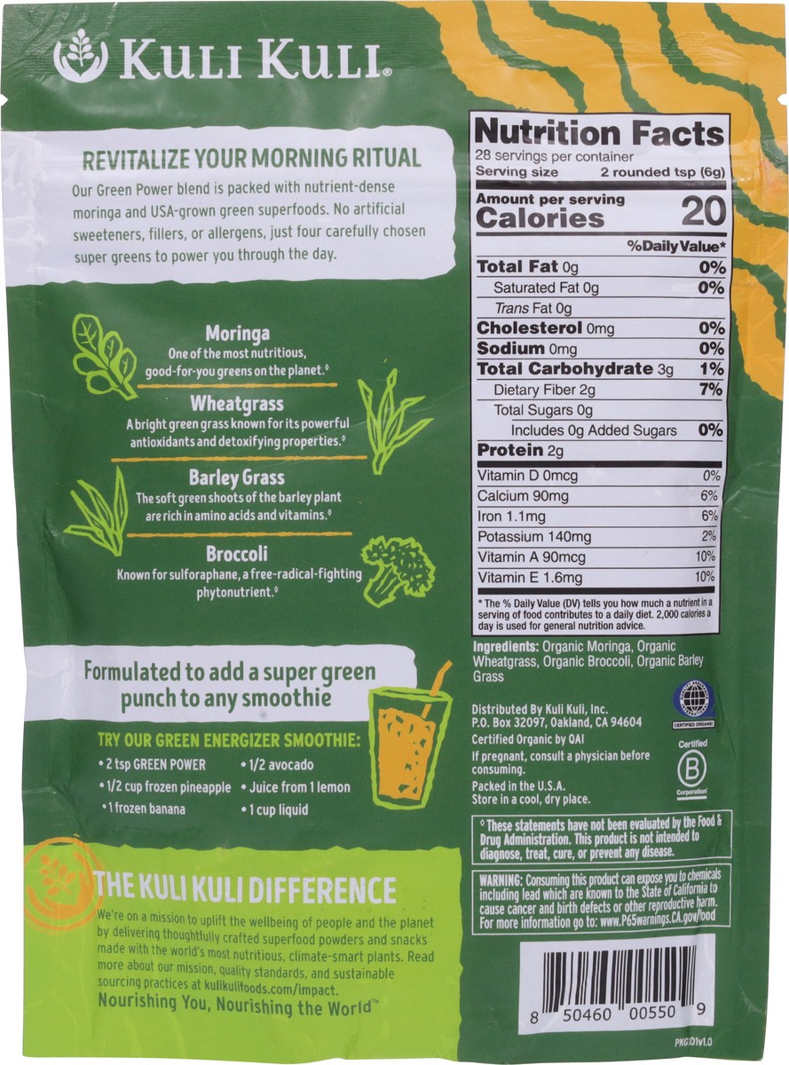 slide 14 of 14, Kuli Kuli Green Power 6 oz, 6 oz