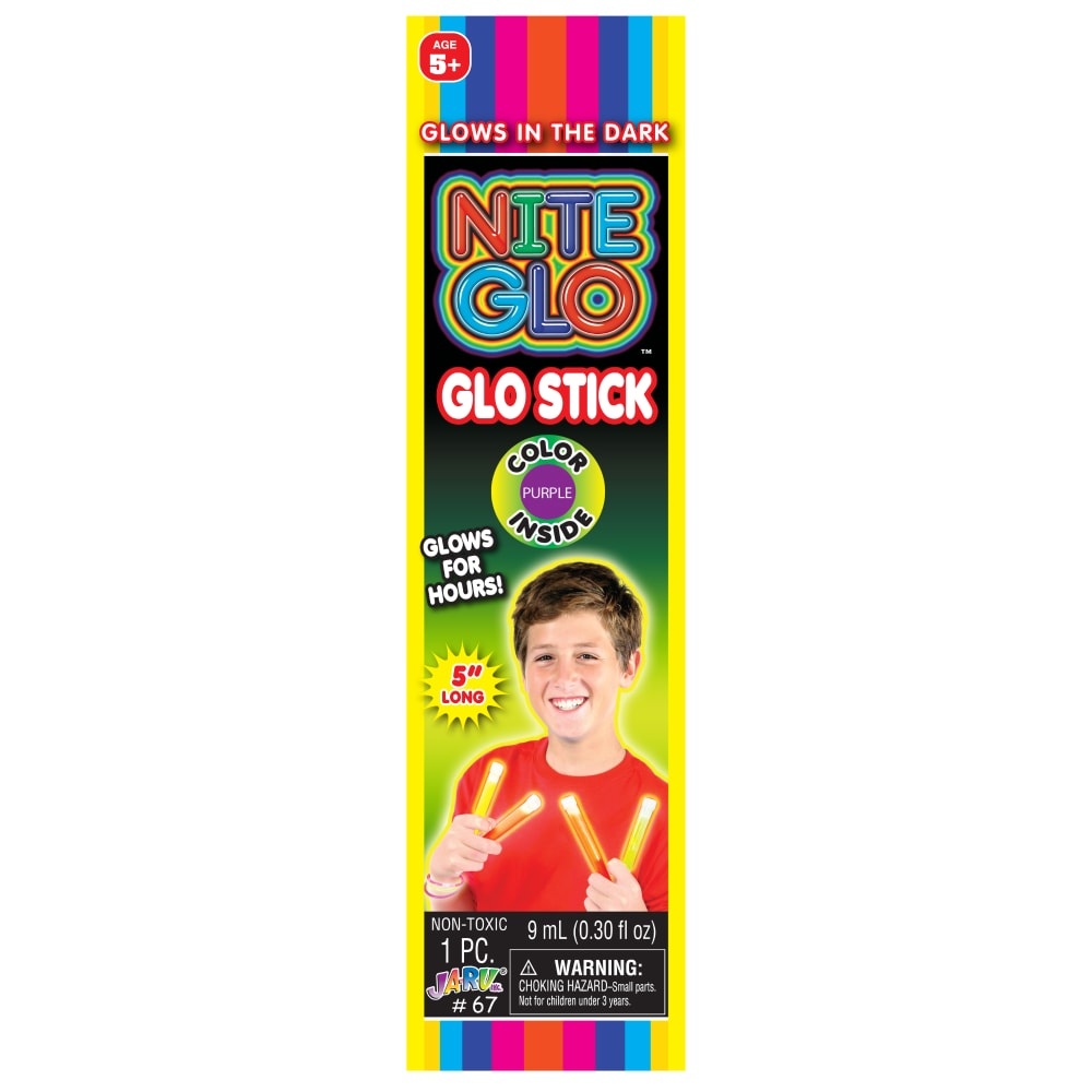 slide 1 of 1, Nite Glo Glows In The Dark Glo Stick, 0.3 fl oz
