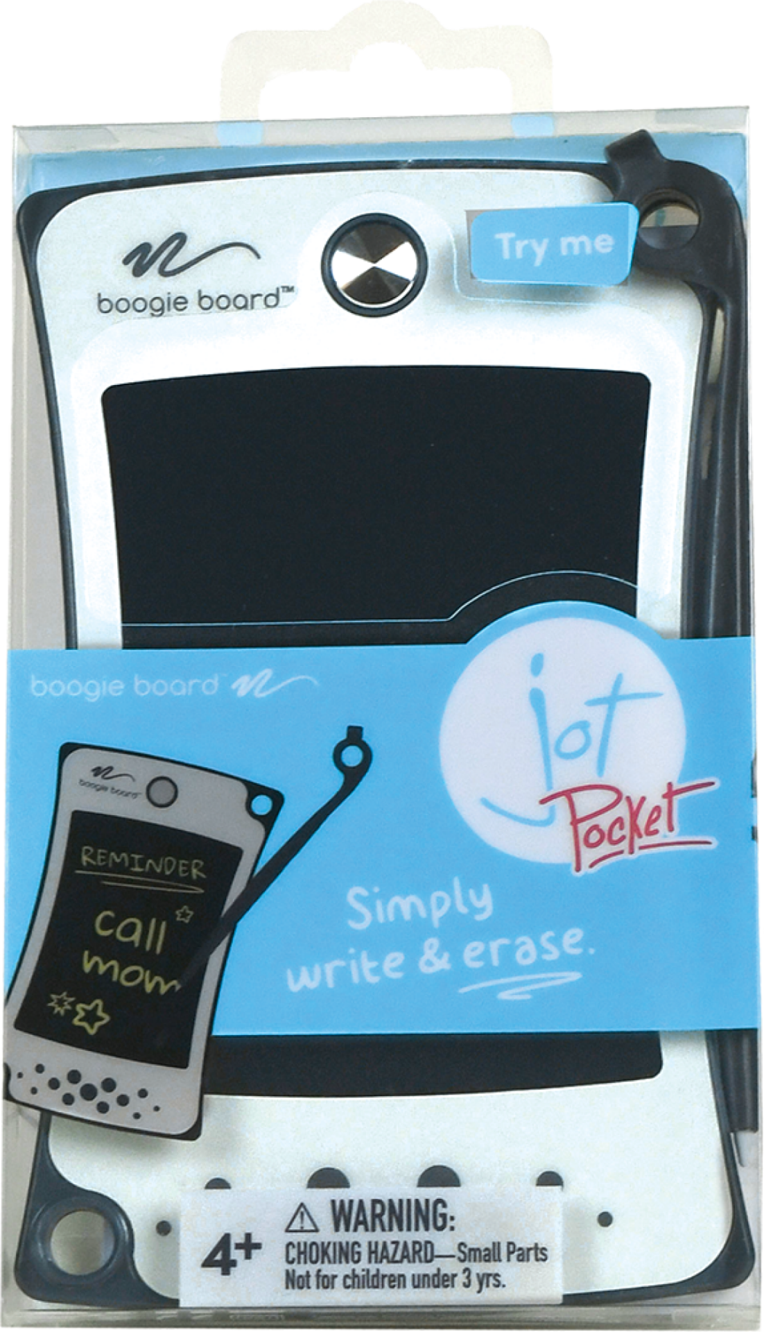 slide 1 of 1, Boogie Board Jot Gray 4.5 Inch Liquid Crystal Display, 1 ct