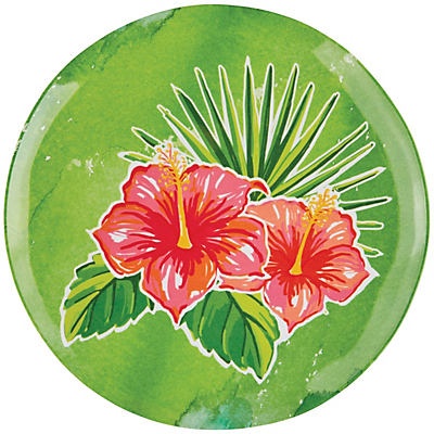 slide 1 of 1, Haven & Key Melamine Flower Salad Plate, 9 in