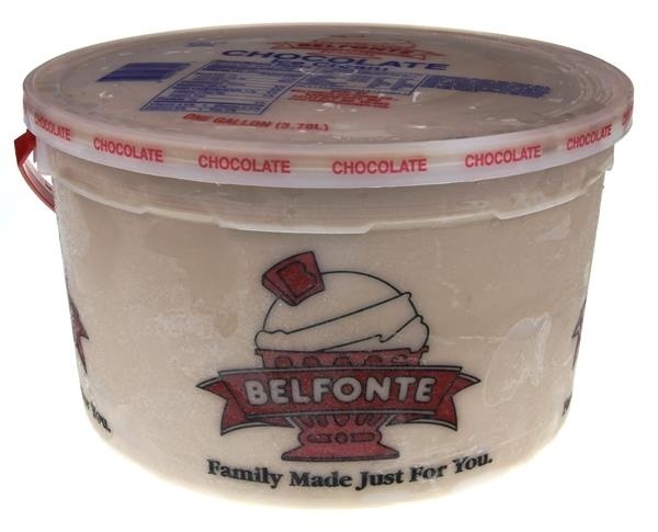 slide 1 of 1, Belfonte Chocolate Ice Cream, 1 gal