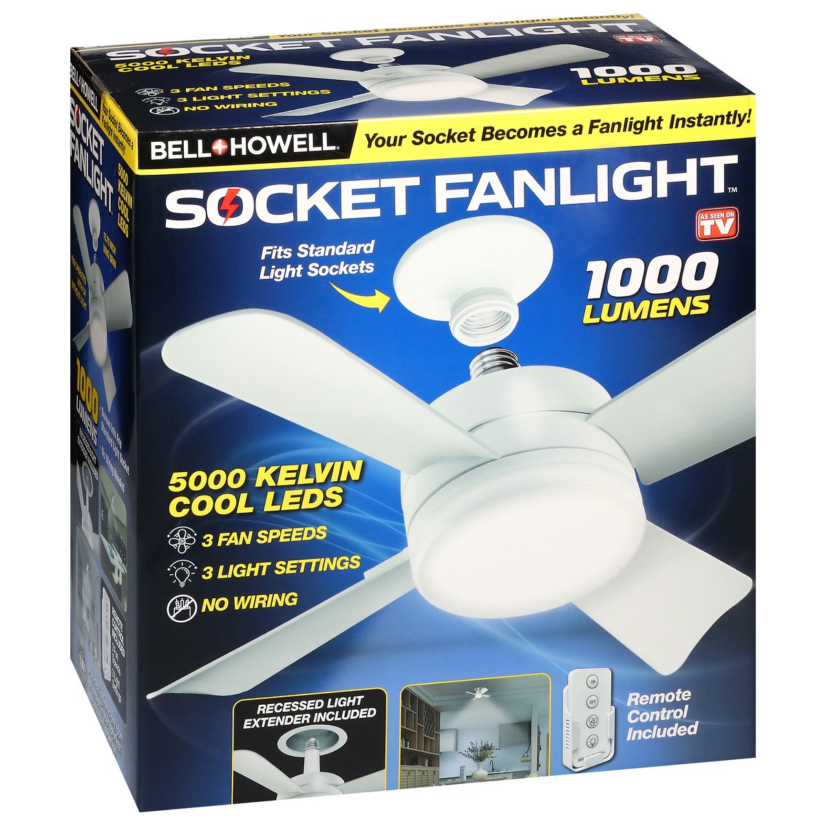 slide 2 of 10, Bell + Howell 5000 Kelvin Cool Leds 1 ea, 1 ct