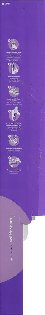slide 9 of 12, Swiffer Power Mop Mopping Kit 1 ea, 1 ct