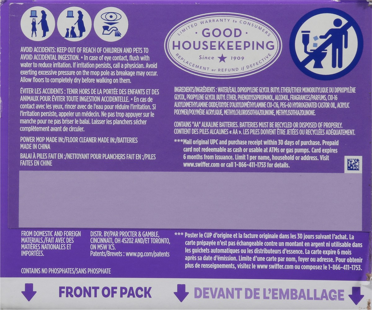 slide 7 of 12, Swiffer Power Mop Mopping Kit 1 ea, 1 ct