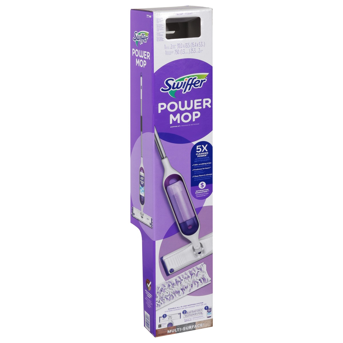 slide 5 of 12, Swiffer Power Mop Mopping Kit 1 ea, 1 ct