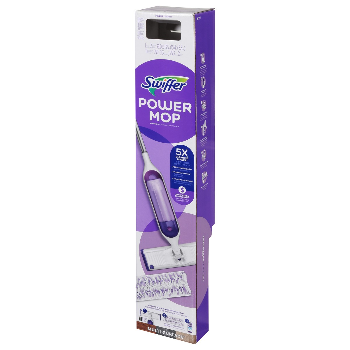 slide 10 of 12, Swiffer Power Mop Mopping Kit 1 ea, 1 ct