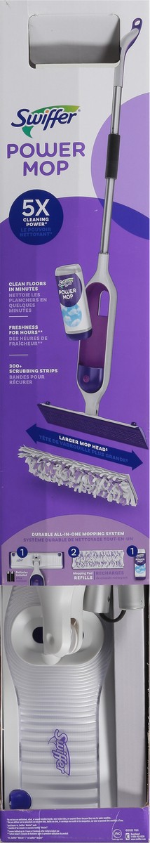 slide 8 of 12, Swiffer Power Mop Mopping Kit 1 ea, 1 ct