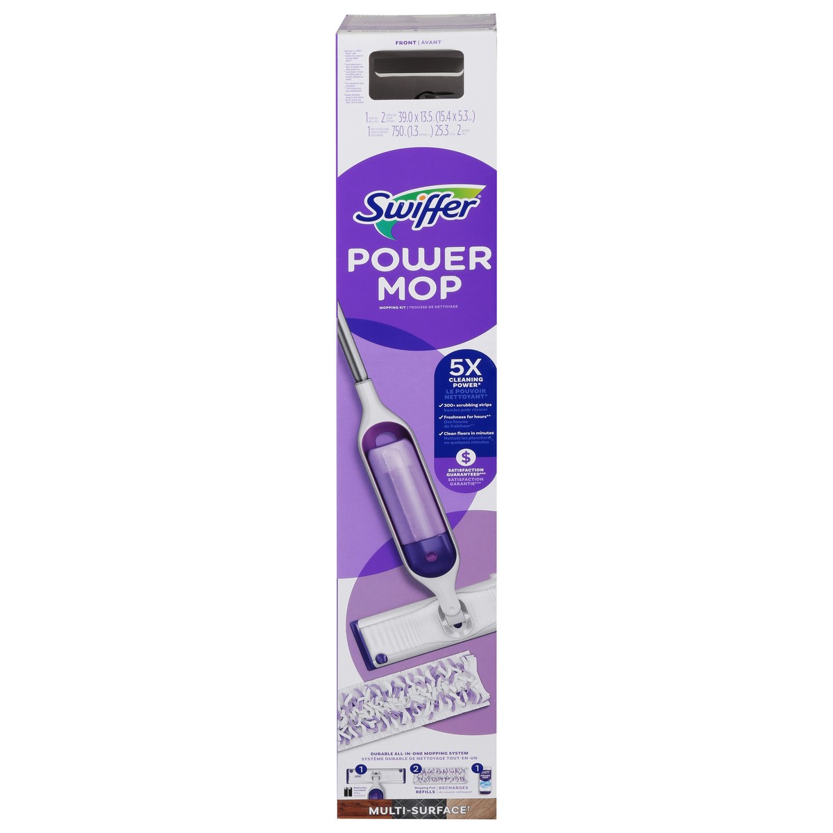 slide 1 of 12, Swiffer Power Mop Mopping Kit 1 ea, 1 ct