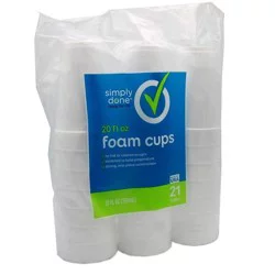 Simply Done Foam Cups
