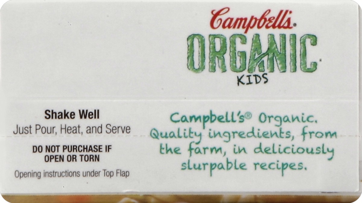 slide 2 of 4, Campbell's Organic Kids Mega Noodle Soup, 17 oz