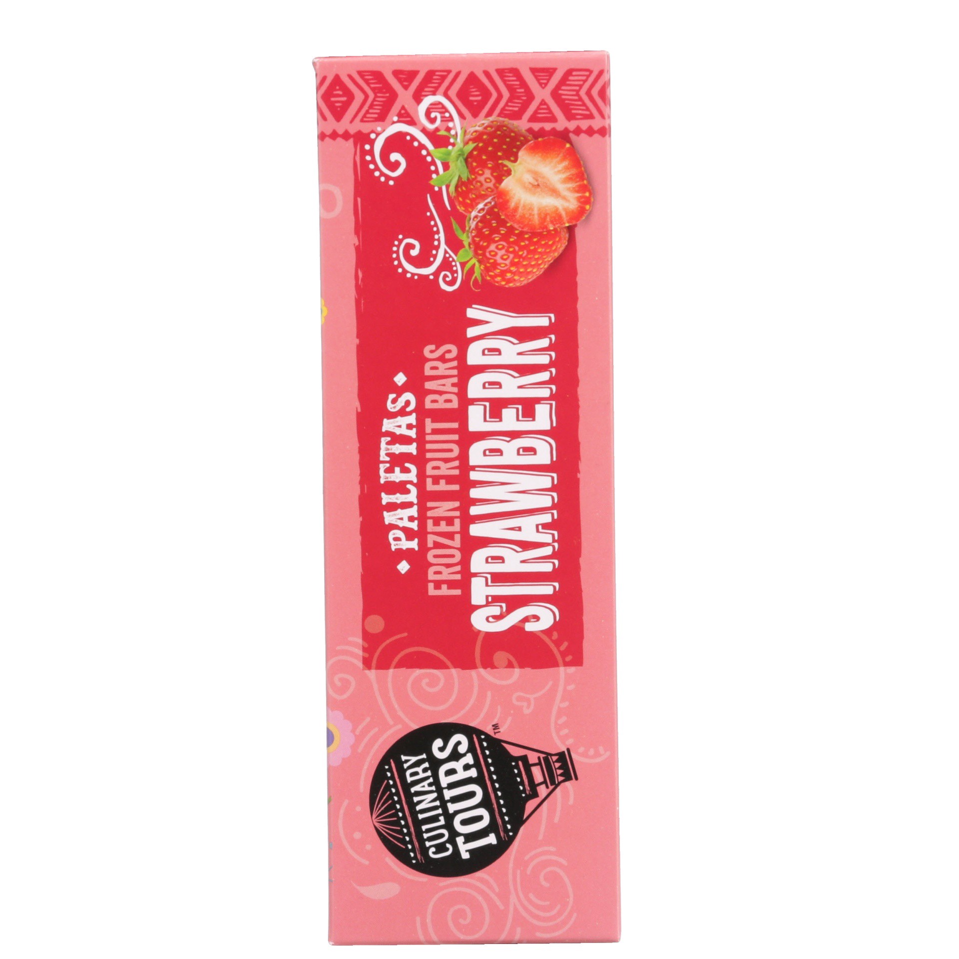 slide 6 of 6, Culinary Tours Paletas Strawberry Frozen Fruit Bars, 6 ct; 3 fl oz