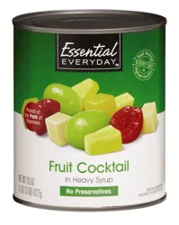 Essential Everyday Heavy Syrup Fruit Cocktail