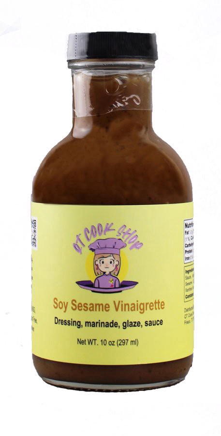 slide 1 of 1, QT Cook Shop Soy Sesame Vinaigrette, 10 oz