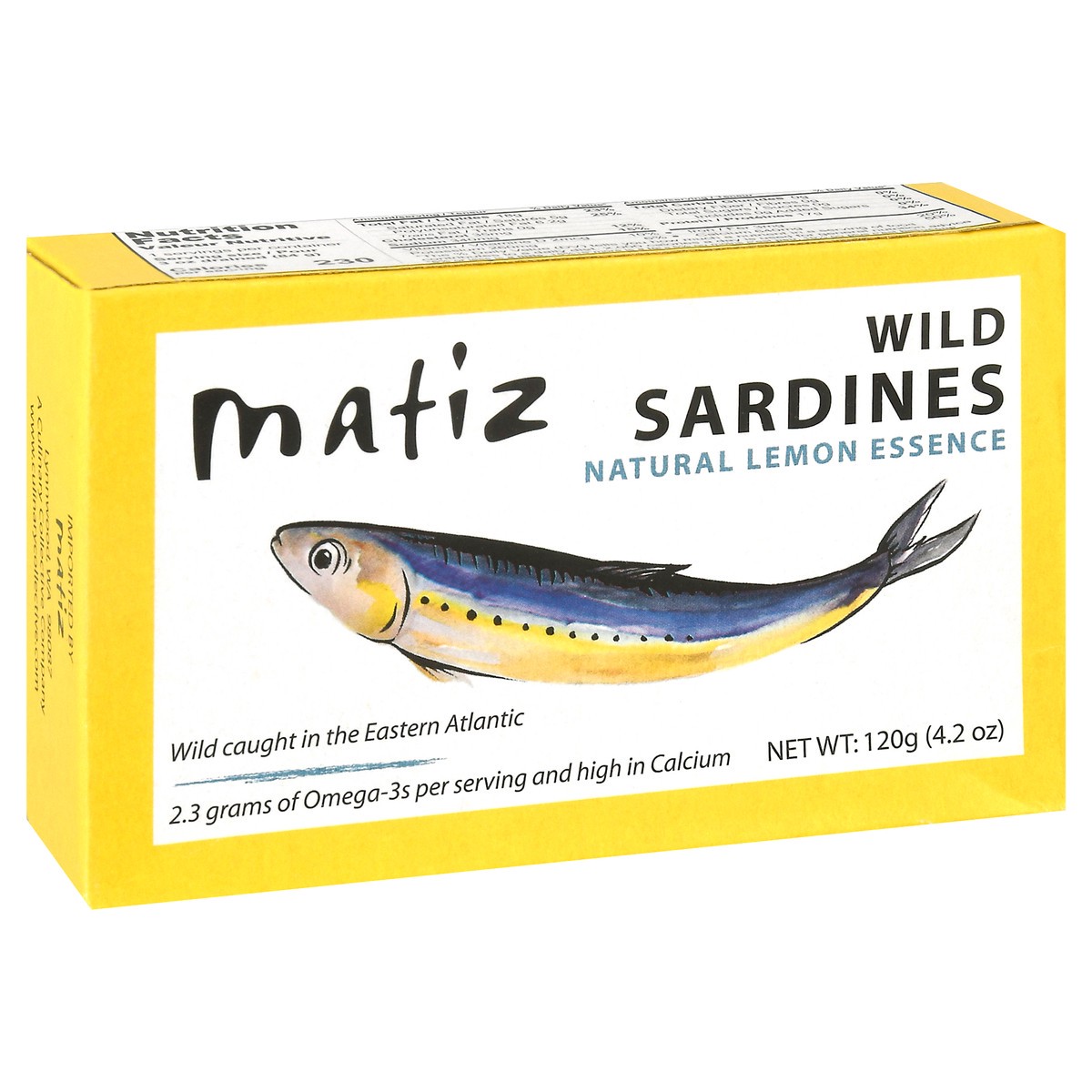 slide 3 of 13, Matiz Natural Lemon Essence Wild Sardines 4.2 oz, 4.2 oz