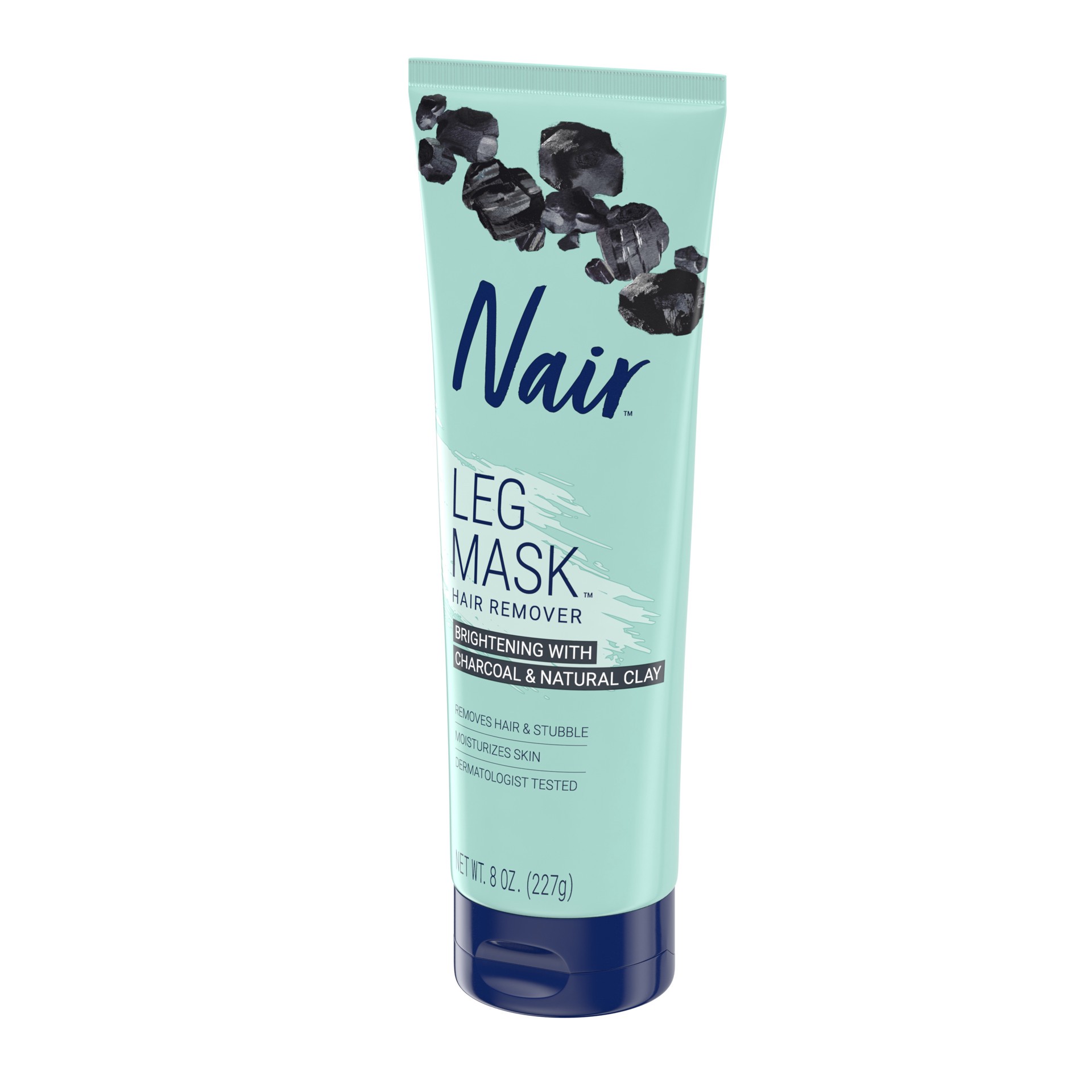 slide 5 of 5, Nair Hair Remover & Beauty Treatment Charcoal Clay Leg Mask 8.0oz, 8 oz