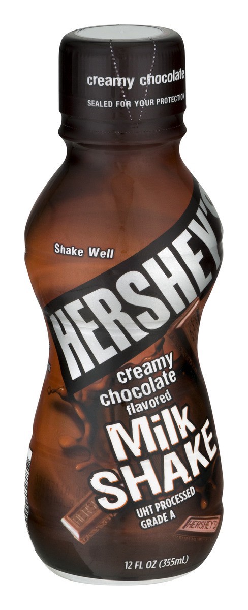 slide 12 of 14, Hershey's Creamy Chocolate Flavored Milkshake, 12 oz, 12 oz