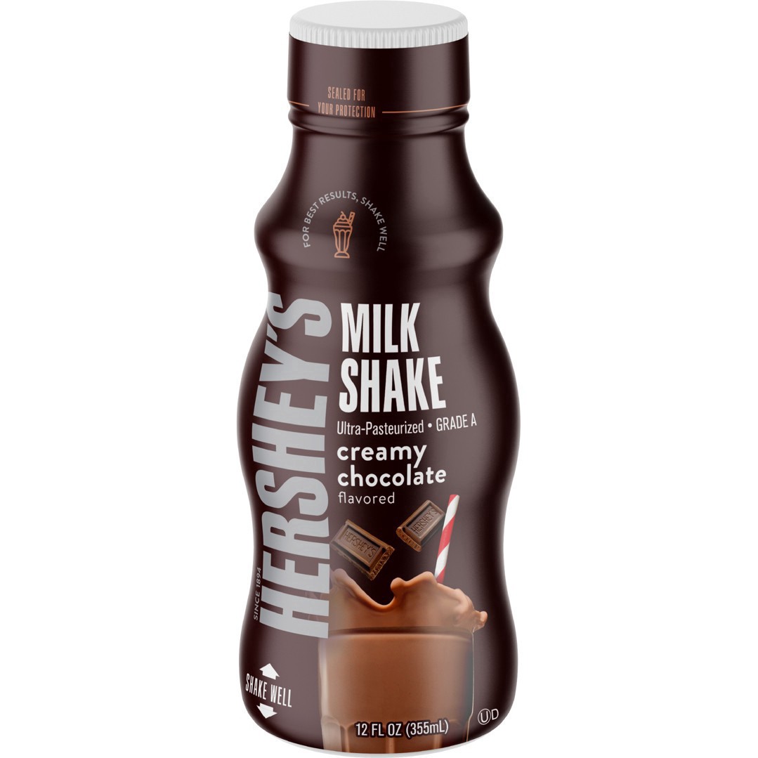 slide 2 of 14, Hershey's Creamy Chocolate Flavored Milkshake, 12 oz, 12 oz