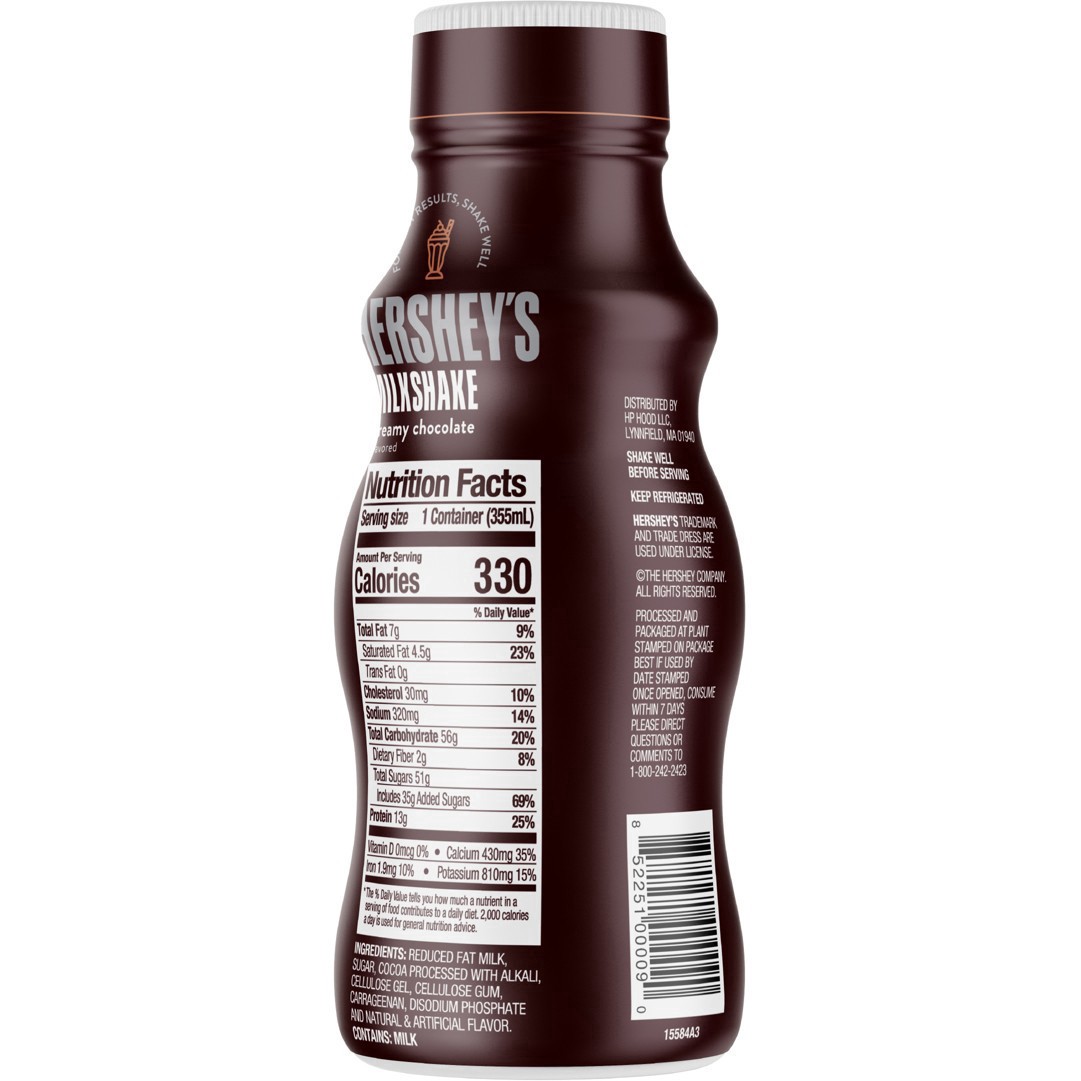 slide 6 of 14, Hershey's Creamy Chocolate Flavored Milkshake, 12 oz, 12 oz