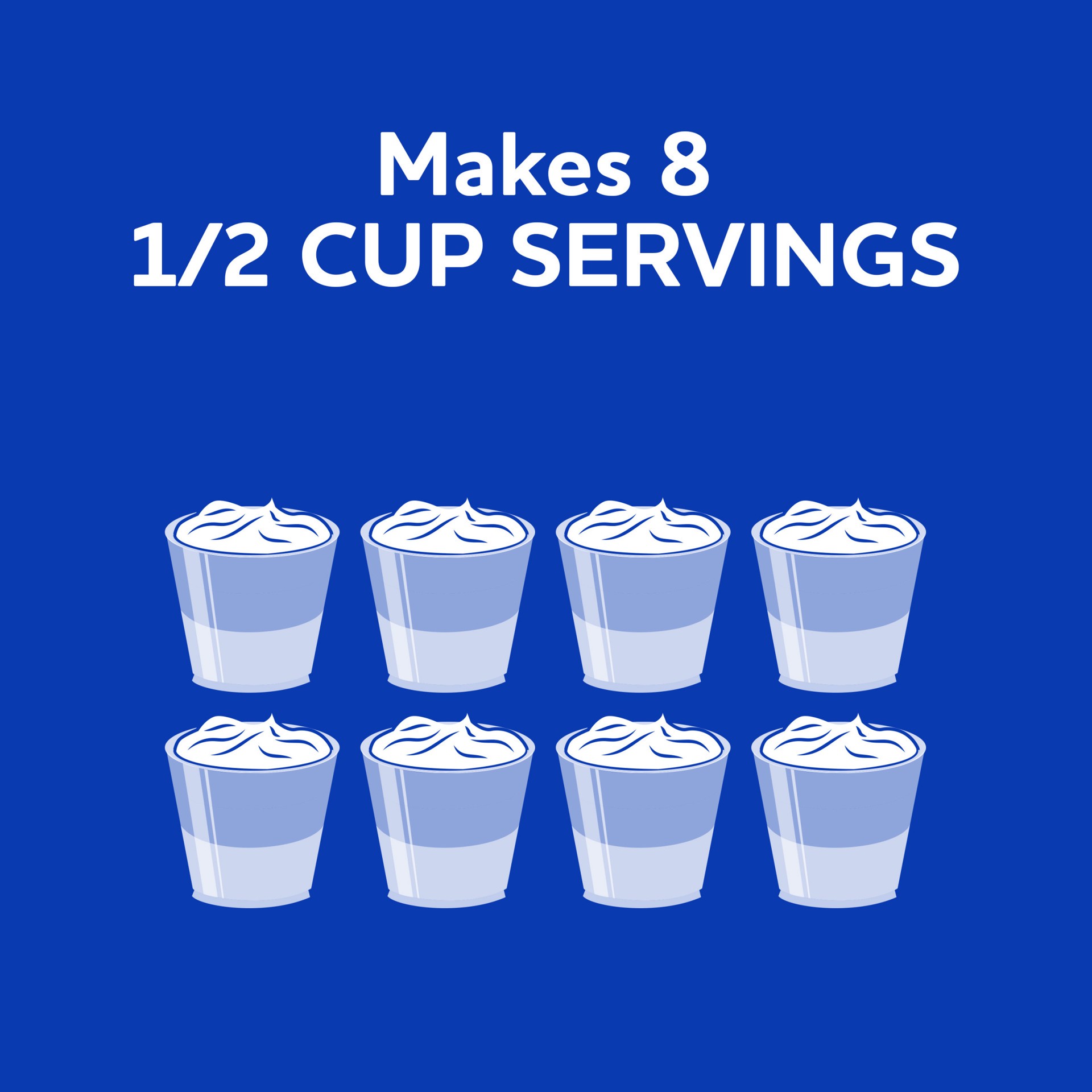 slide 4 of 5, Jell-O Berry Blue Artificially Flavored Gelatin Dessert Mix, Family Size, 6 oz Box, 6 oz