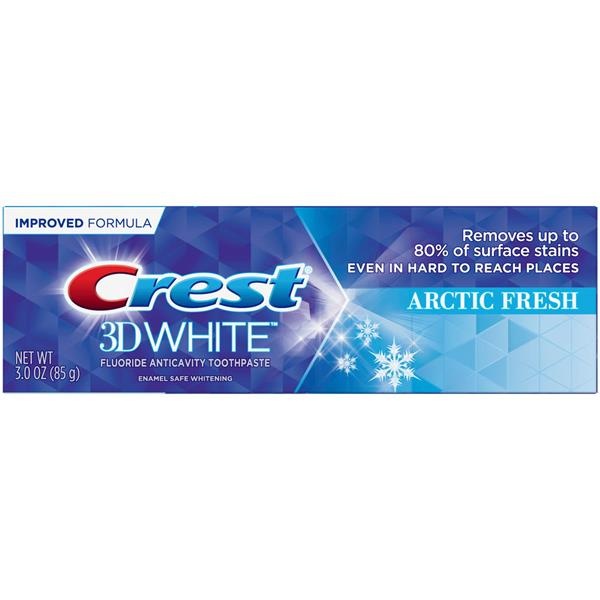 slide 1 of 1, Crest 3D White, Arctic Fresh Toothpaste, 3 oz