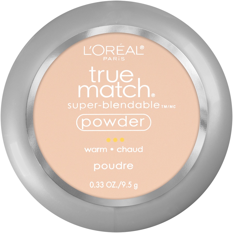 slide 2 of 6, L'Oréal True Match Powder W1 Porcelain, 0.33 oz