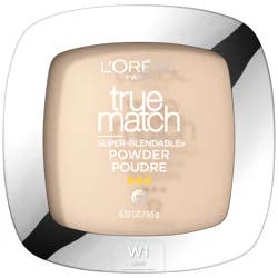 L'Oréal L'Oreal Paris True Match Makeup Super Blendable Oil-Free Pressed Powder - W1 Porcelain - 0.33oz