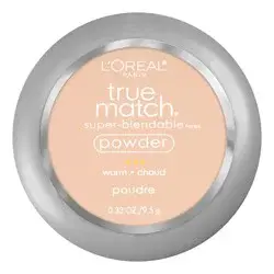 L'Oréal L'Oreal Paris True Match Makeup Super Blendable Oil-Free Pressed Powder - W1 Porcelain - 0.33oz