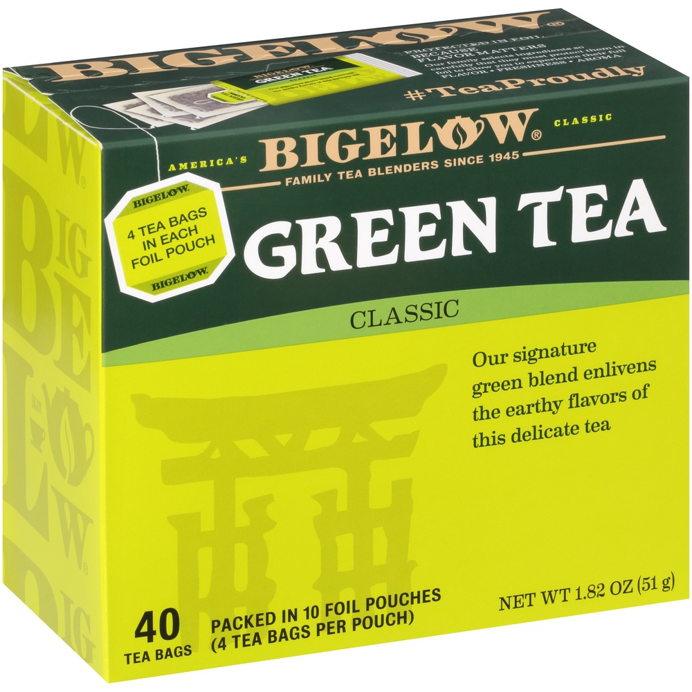 slide 2 of 7, Bigelow Green Tea Bags, 40 ct