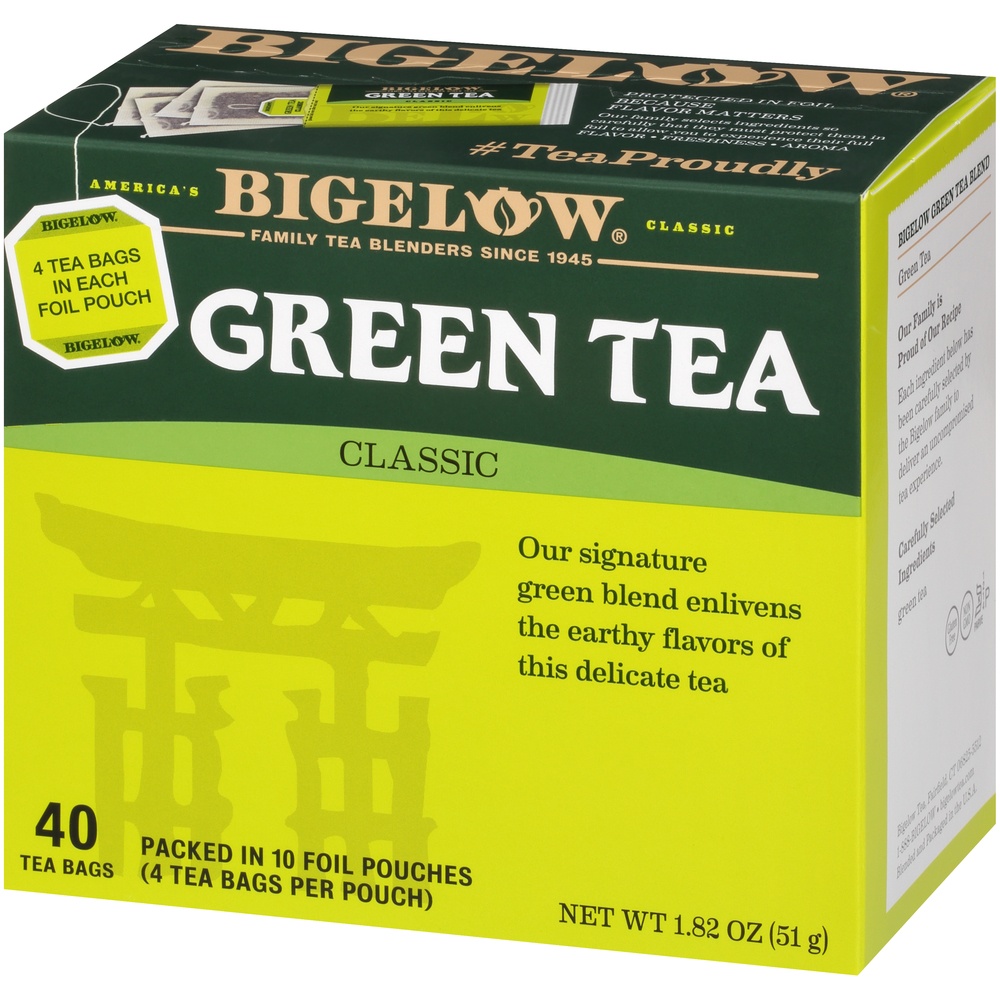 slide 3 of 7, Bigelow Green Tea Bags, 40 ct