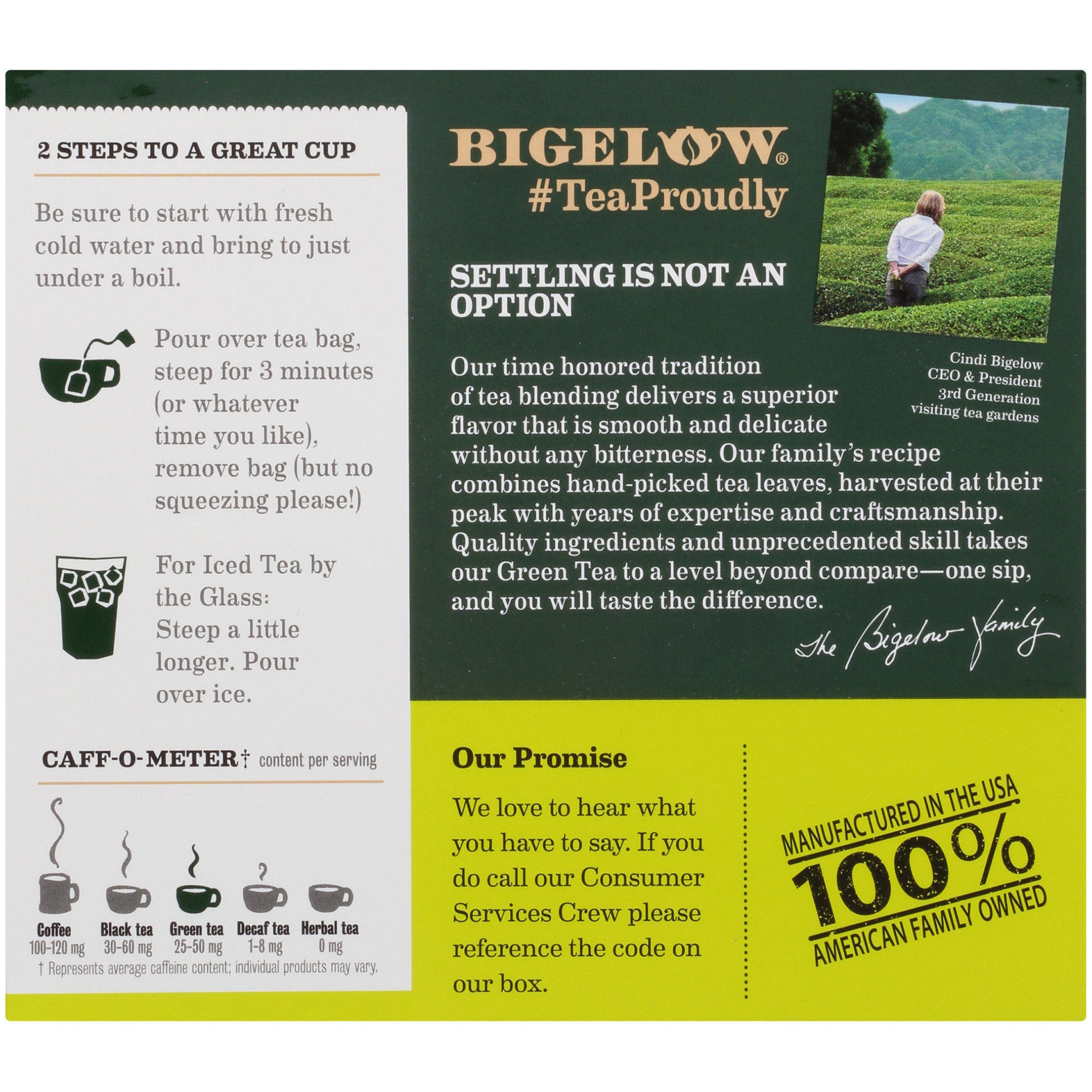 slide 6 of 7, Bigelow Green Tea Bags, 40 ct