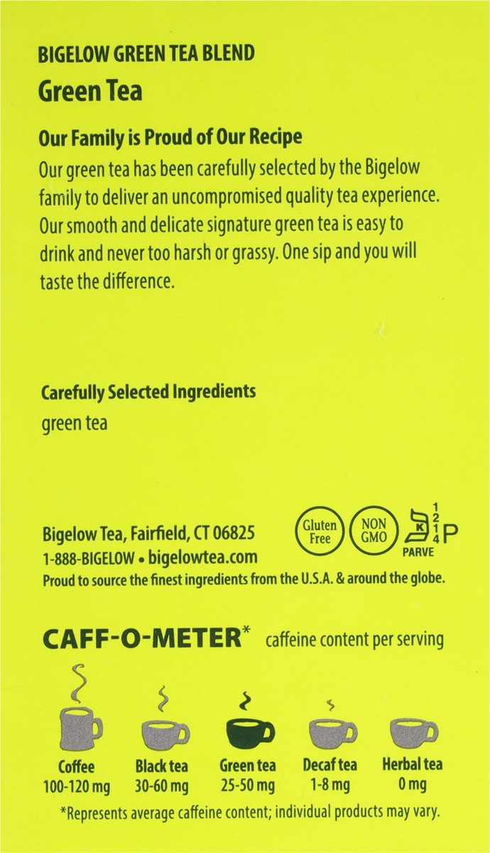 slide 8 of 9, Bigelow Green Tea Classic - 40 Count, 40 ct