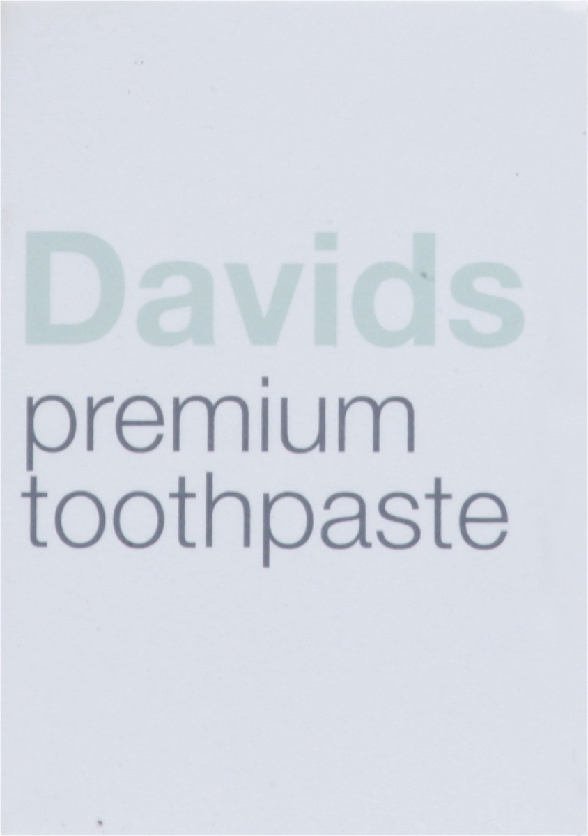slide 9 of 10, David's Premium Sensitive + Whitening Natural Peppermint Natural Peppermint Toothpaste 5.25 oz, 5.25 oz
