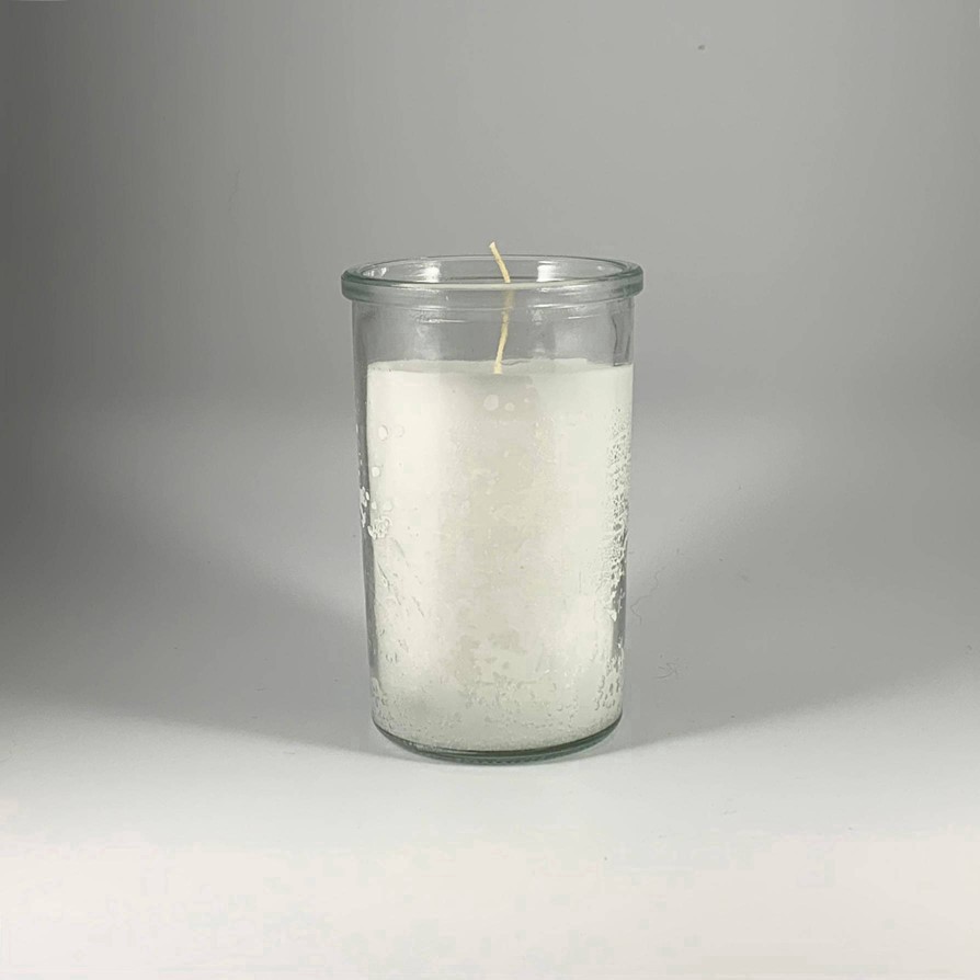 slide 3 of 7, Continental Candle Solid White Wax Candle, 1 ct