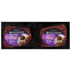 Rastelli's Garlic Herb Beef Sirloin Steaks - 2 ct