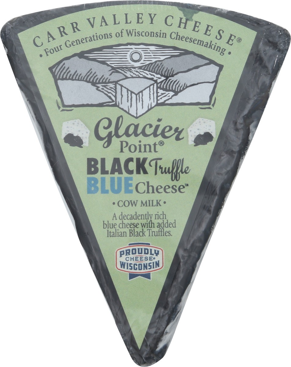 slide 2 of 2, Carr Valley Cheese Glacier Point Blue Black Truffle Cow Milk Cheese 5 oz, 5 oz