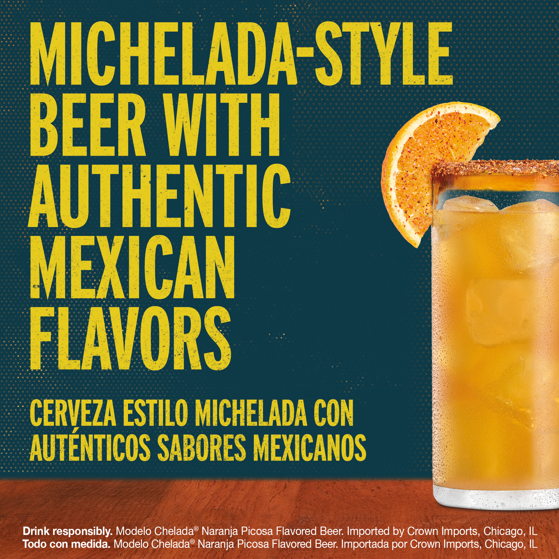 slide 6 of 10, Modelo Chelada Naranja Picosa Mexican Import Flavored Beer, 24 oz
