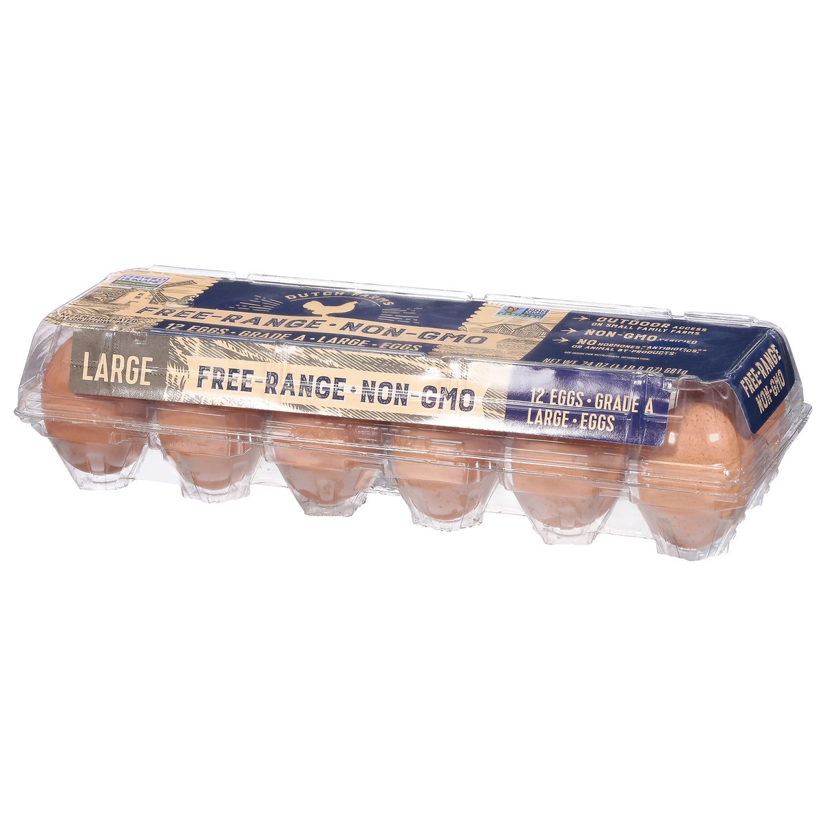 slide 7 of 9, Dutch Farms Eggs Large 12 ea, 12 ct
