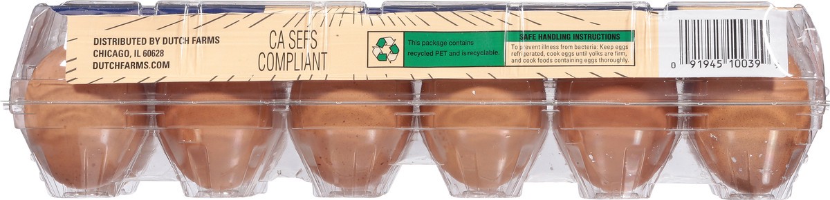 slide 3 of 9, Dutch Farms Eggs Large 12 ea, 12 ct