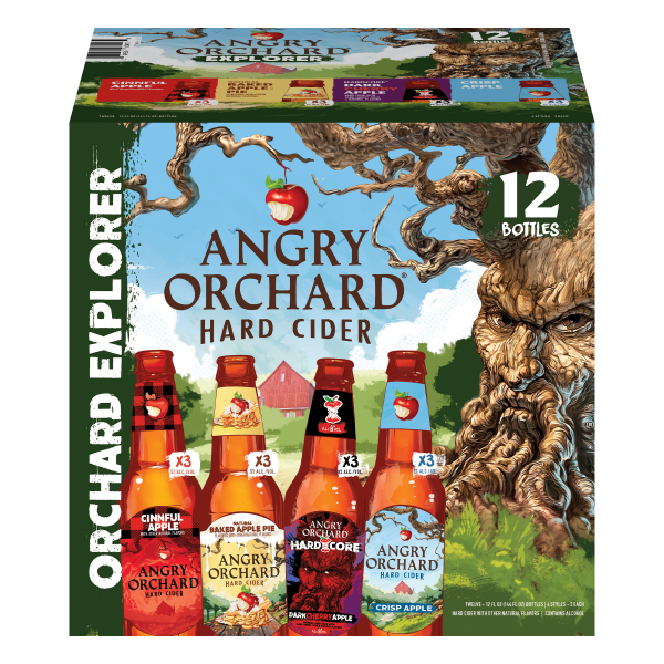 slide 8 of 10, Angry Orchard Hard Cider Sunny Sessions Seasonal Variety Pack (12 fl. oz. Bottle, 12pk.), 12 pk; 12 fl oz  