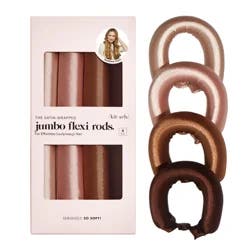 Kitsch Satin XL Flexi Rods - 4 pc Set - Rosewood