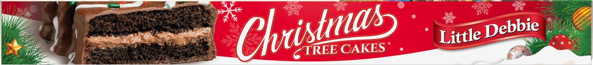 slide 13 of 13, Little Debbie Snack Cakes, Little Debbie Family Pack CHRISTMAS TREE CAKES (choc), 5 ct