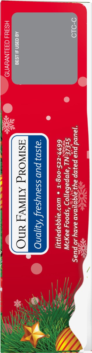 slide 7 of 13, Little Debbie Snack Cakes, Little Debbie Family Pack CHRISTMAS TREE CAKES (choc), 5 ct